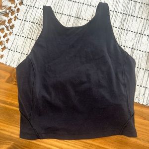 High neck align tank top 6